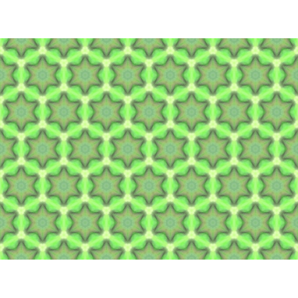 SVG Background pattern with green flowers