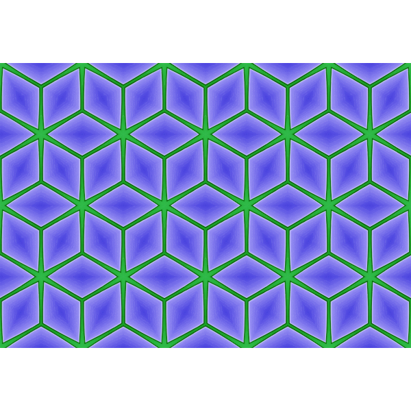 SVG Background pattern with green hexagons