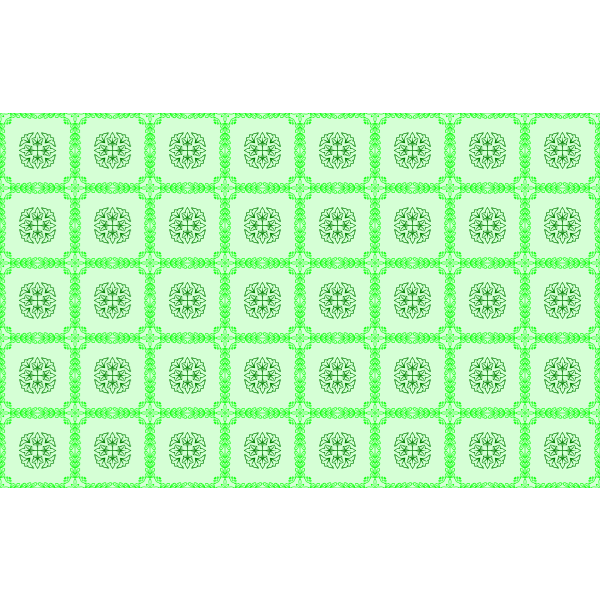 SVG Background pattern with green plant