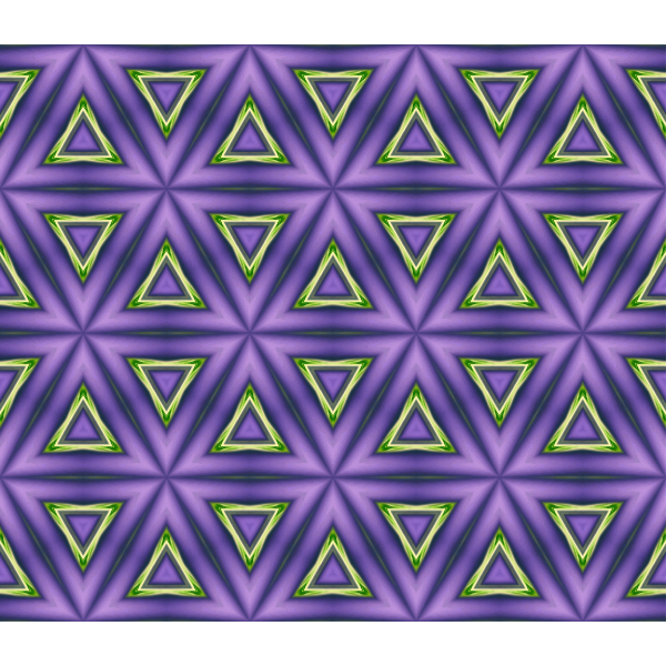 SVG Background pattern with green triangles