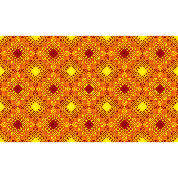 SVG Background pattern with orange details