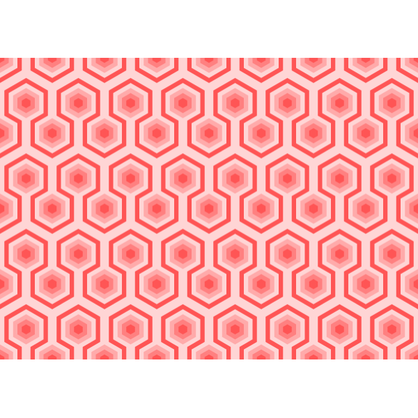 SVG Background pattern with red hives