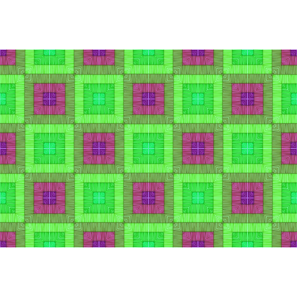 SVG Background pattern with violet and green tiles
