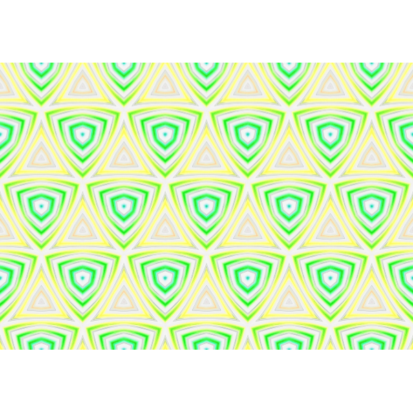 SVG Background pattern with yellow and green triangles