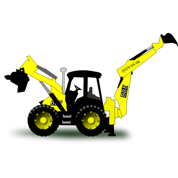 SVG Backhoe