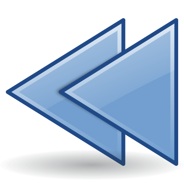 SVG Backward icon