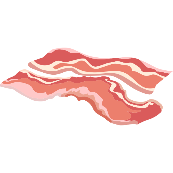 SVG Bacon pieces
