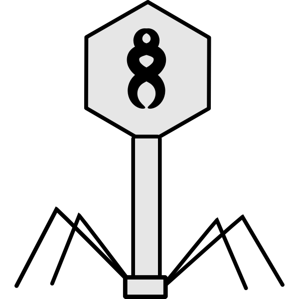 SVG Bacteriophage