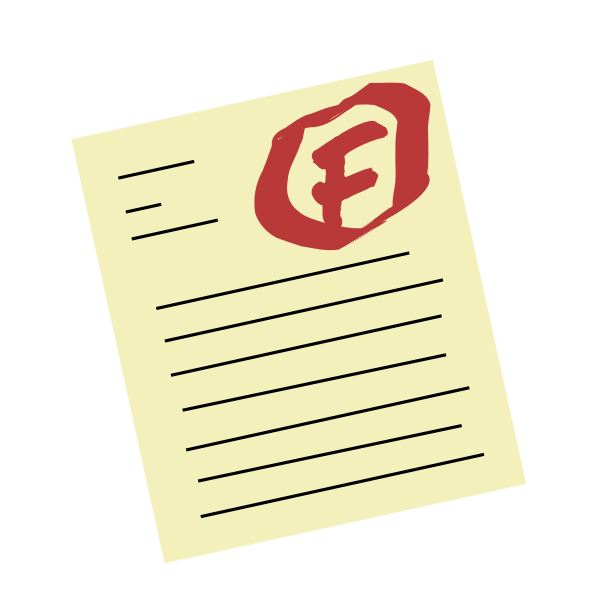 SVG Bad Grade