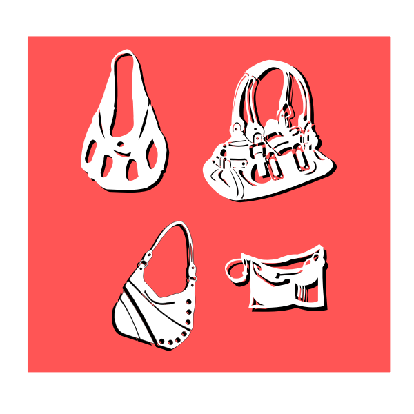 SVG Bags silhouette