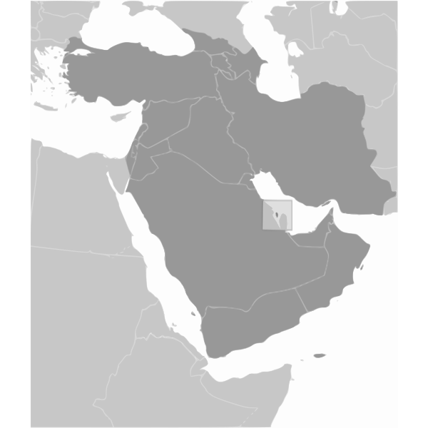SVG Bahrain039s map image