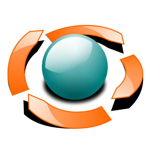 SVG Ball and arrows
