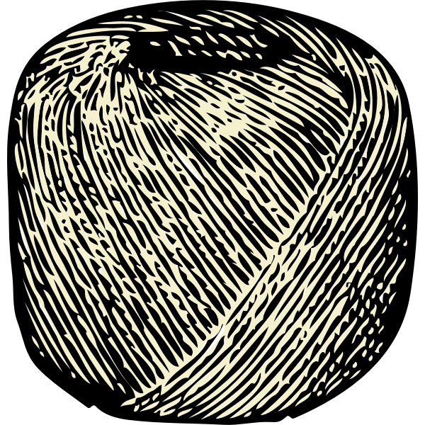 SVG ball of twine
