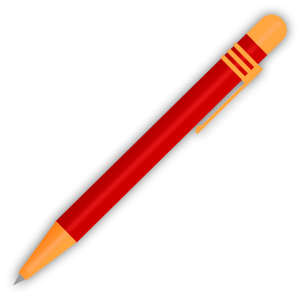 SVG Ballpoint pen vector image