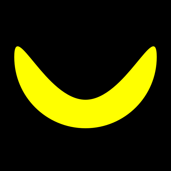 SVG banana