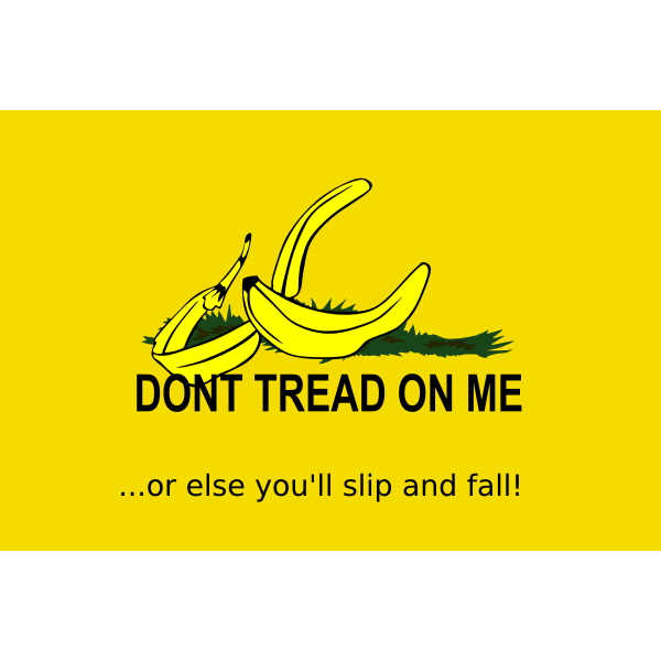 SVG Banana peel