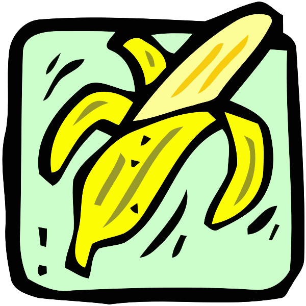 SVG Banana symbol