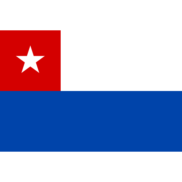 SVG Bandera de Yara o de La Demajagua