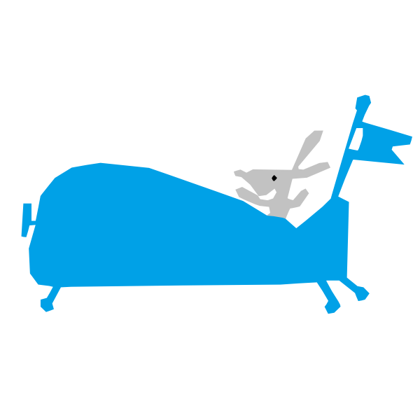 SVG Banner Bunny