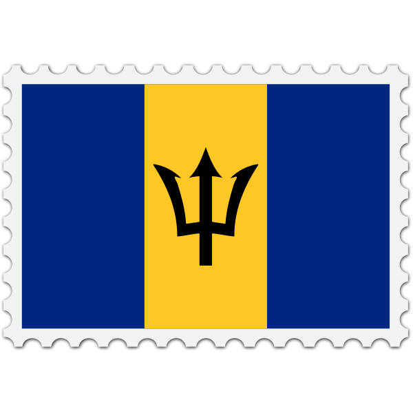 SVG Barbados symbol