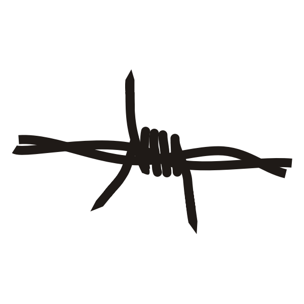 SVG Barbed wire