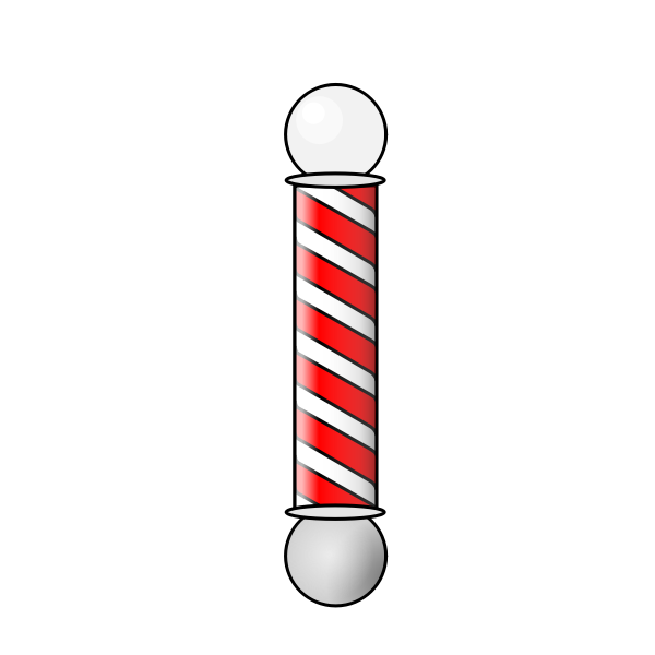 SVG BarberShop Pole 1 Animation