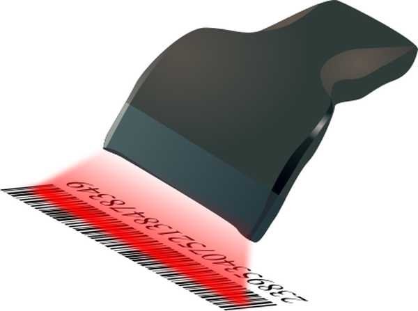 SVG Barcode scanner scanning barcode