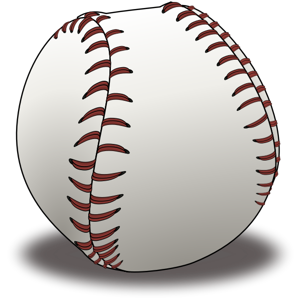 SVG Baseball ball