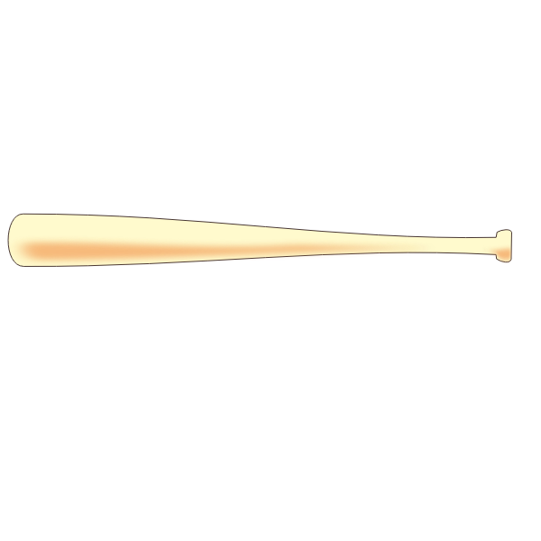 SVG Baseball Bat