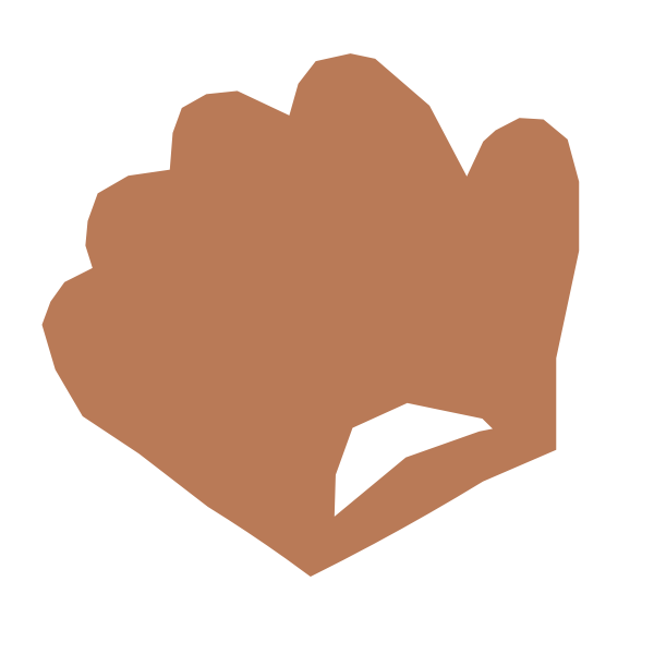 SVG Baseball glove