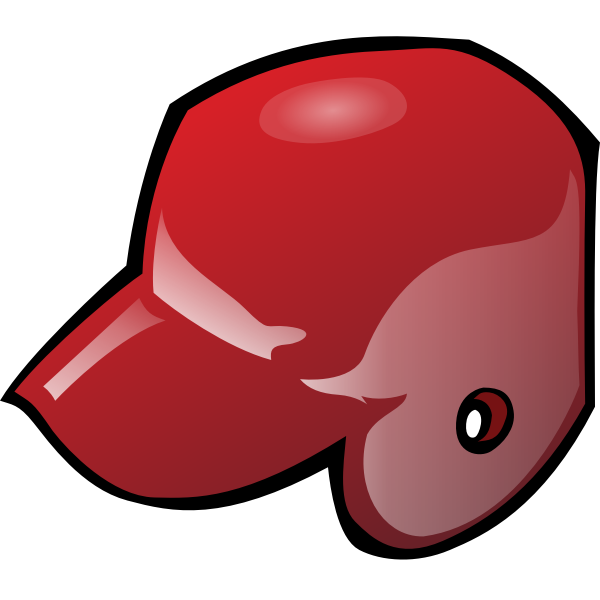 SVG Baseball Helmet