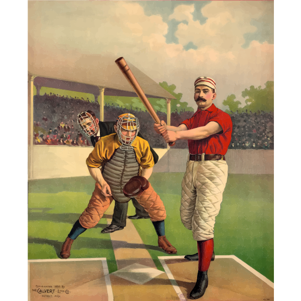 SVG Baseball poster
