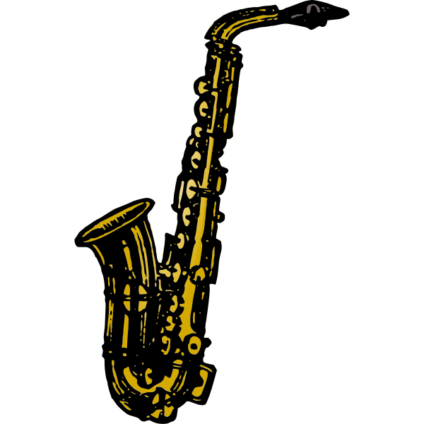 SVG Basic saxophone