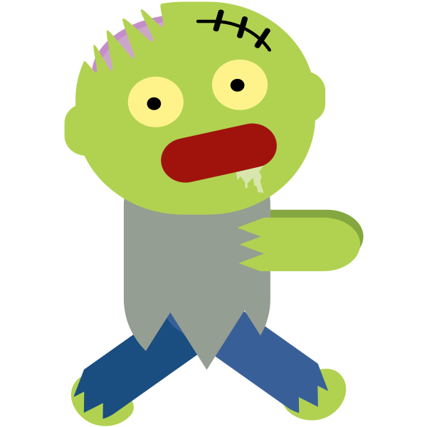 SVG Basic zombie