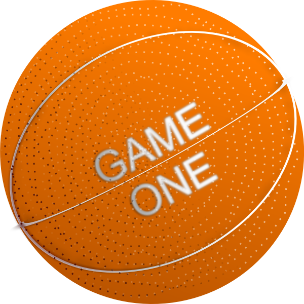 SVG Basketball ball vector image