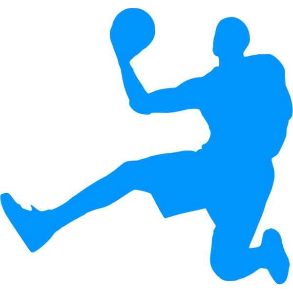 SVG Basketball player scoring