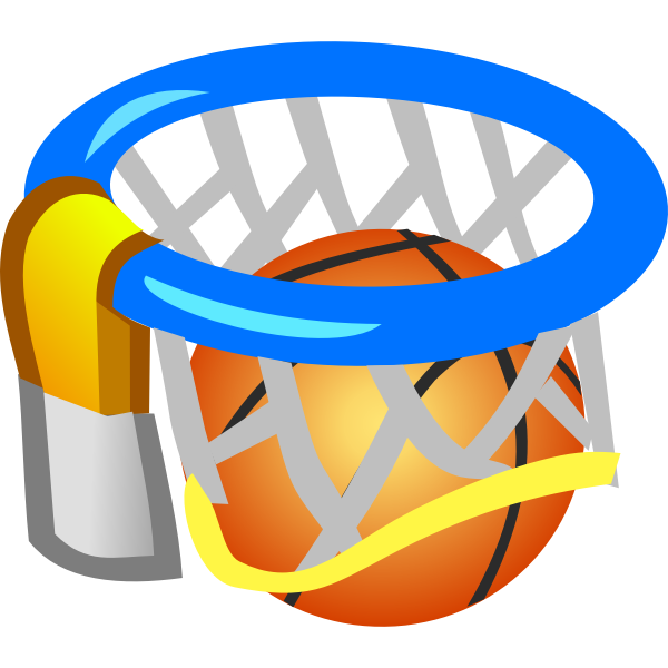 SVG Basketball vector image
