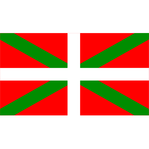 SVG Basque flag