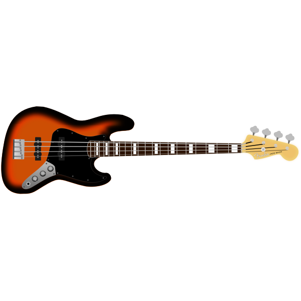 SVG Bass guitar