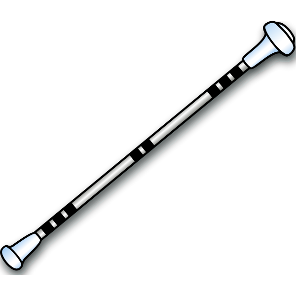 SVG Baton twirling stick vector clip art