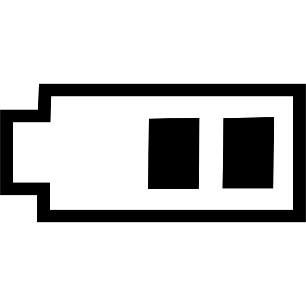 SVG Battery half