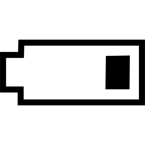 SVG Battery low