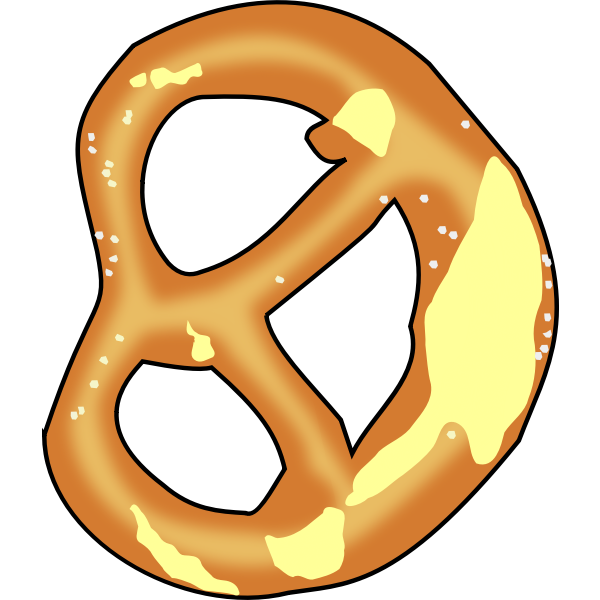 SVG Bavarian pretzel