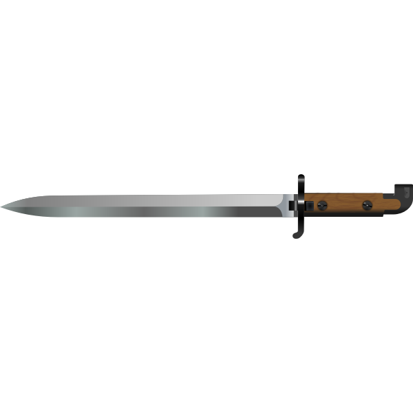 SVG Bayonet vector image