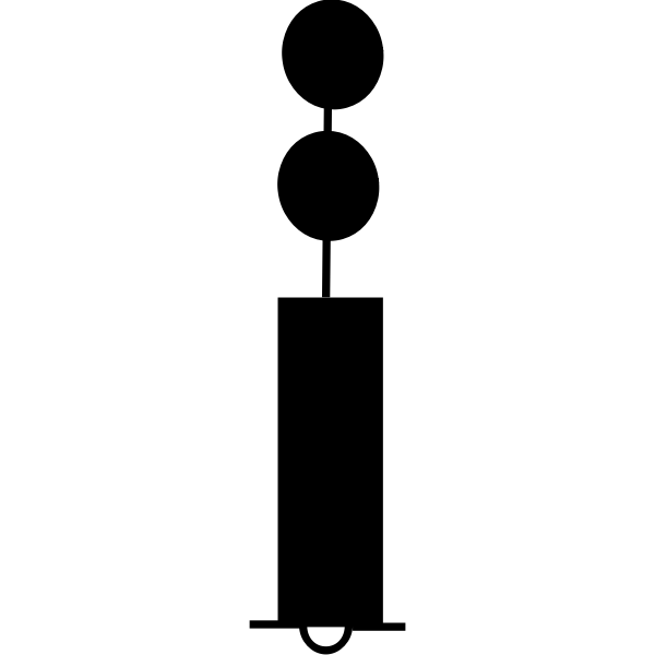 SVG beacon black red black