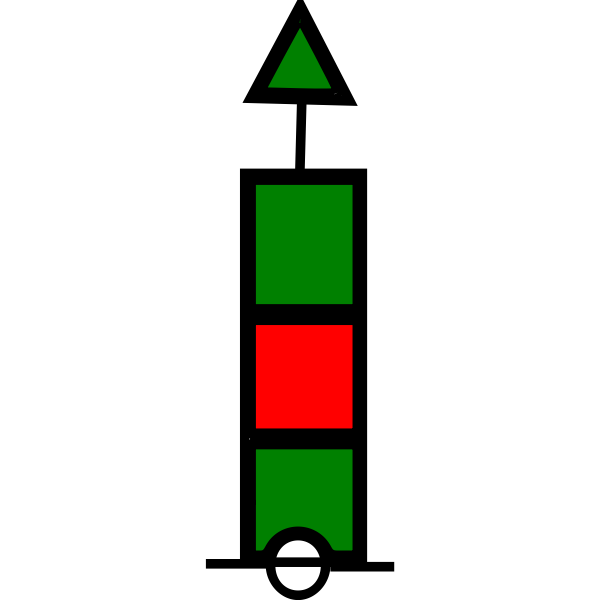 SVG beacon green red green