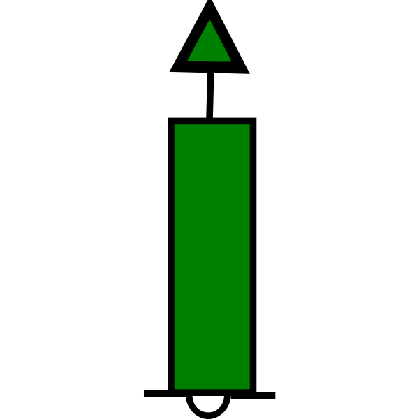 SVG Beacon sea chart icon
