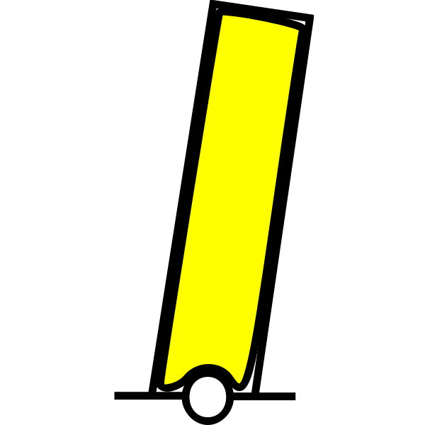 SVG beacon yellow