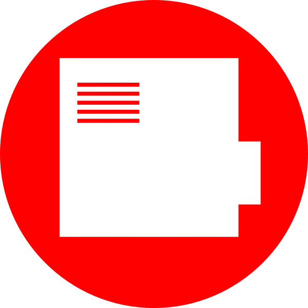 SVG Beamer vector icon