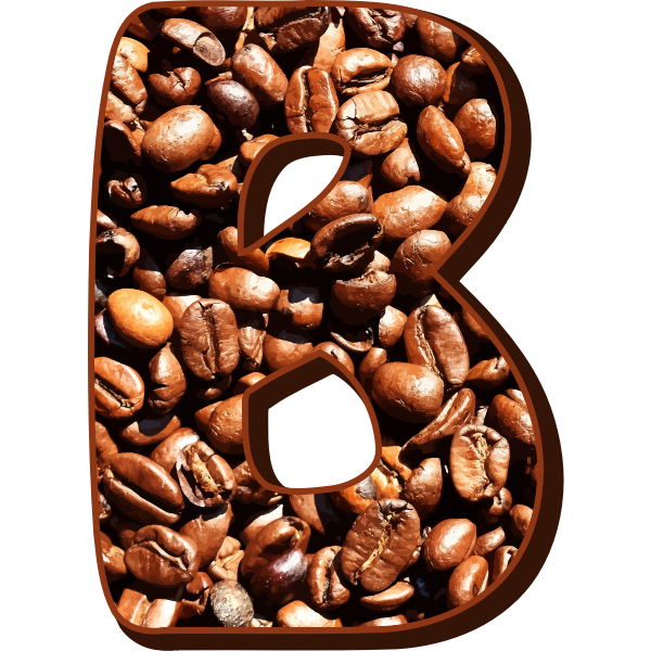 SVG Beans and letter B
